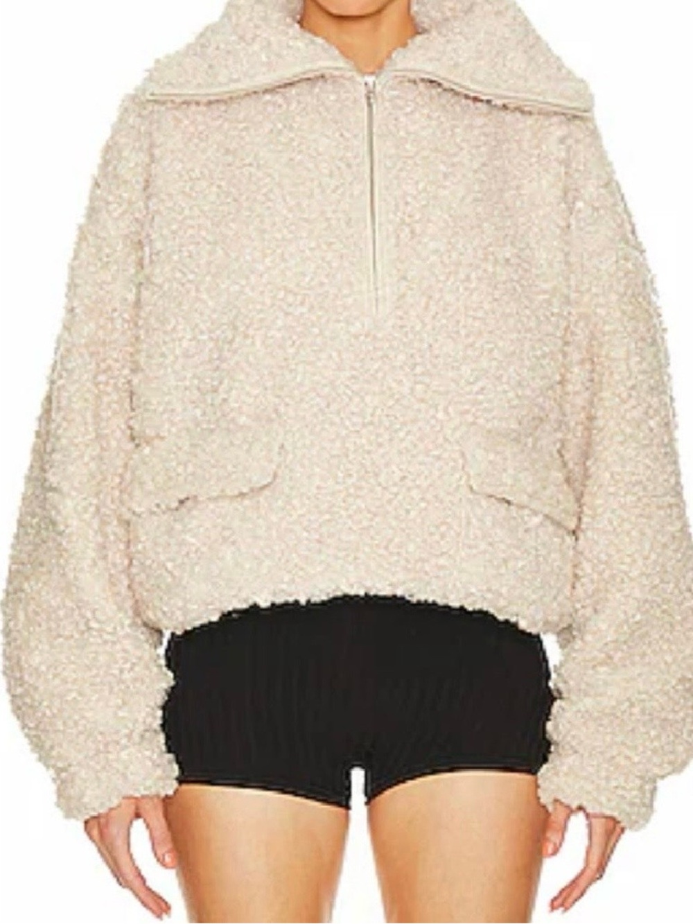 Revolve GRLFRND The Winter Sherpa Popover Women’s XS
